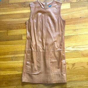 Leather Vince dress size 4